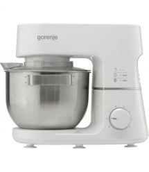 Gorenje Кухонная машина 800Вт, чаша-металл, корпус-металл, насадок-3, белый