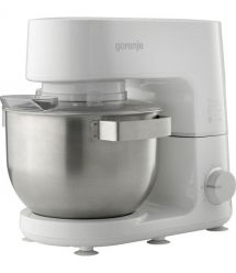 Gorenje Кухонная машина 800Вт, чаша-металл, корпус-металл, насадок-3, белый