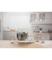 Gorenje Кухонная машина 800Вт, чаша-металл, корпус-металл, насадок-3, белый