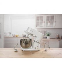 Gorenje Кухонная машина 800Вт, чаша-металл, корпус-металл, насадок-3, белый