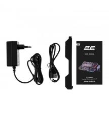 2E Gaming Подставка для ноутбука CPG-012, до 17.3", 1xUSB-C, LCD/semiconductor cooling pad, RGB, чёрный