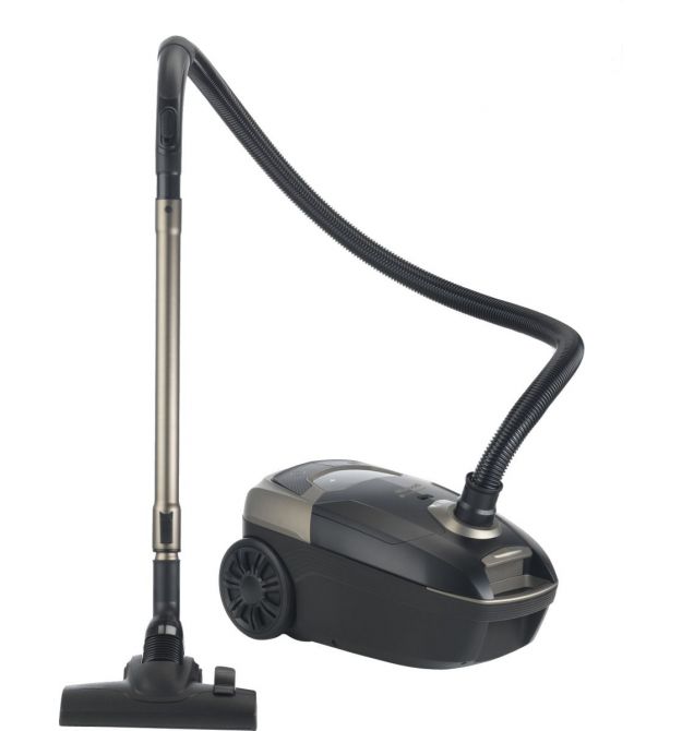 Gorenje Пылесос мешковый, 890Вт, мешок-4л, HEPA, телескоп,LED-дисплей, турбощетка, черный