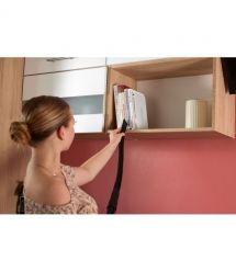 Gorenje Пылесос мешковый, 890Вт, мешок-4л, HEPA, телескоп,LED-дисплей, турбощетка, черный