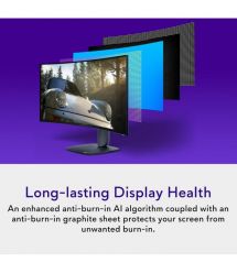 Dell Монитор 34" AW3425DW 2xHDMI, DP, USB, QD-OLED, 3440x1440, 21:9, 240Hz, 0.03ms, DCI-P3 99.3%, CURVED, G-SYNC, FreeSyn