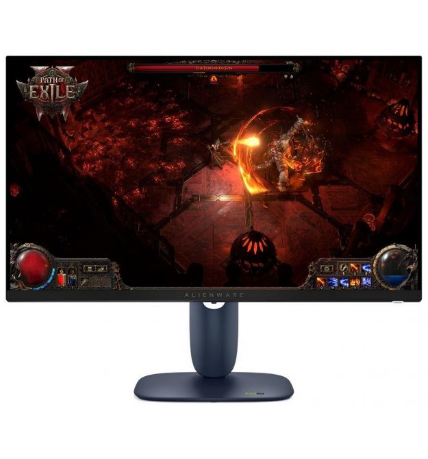 Dell Монитор 27" AW2725DM 2xHDMI, DP, USB, Fast IPS, 2560x1440, 180Hz, 1ms, DCI-P3 95%, G-SYNC, FreeSync, Pivot, HDR400