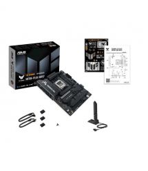ASUS Материнcкая плата TUF GAMING X870E-PLUS WIFI7 sAM5 X870E 4xDDR5 M.2 HDMI WiFi BT ATX