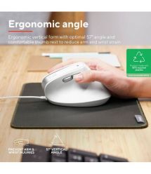 Trust Мышь Trust Bayo 2 Ergonomic, USB-A, біла