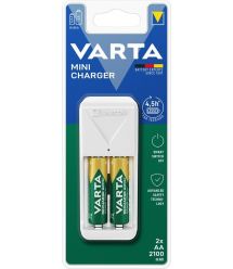 VARTA Зарядное устройство Varta Mini Charger 2хNI MH AA2100 мАч