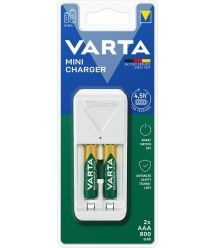 VARTA Зарядное устройство Varta Mini Charger 2хNI MH AAA800 мА•h