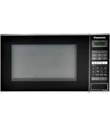 Panasonic Микроволновая печь, 20л, 800Вт, дисплей, откр.кнопкой, нерж