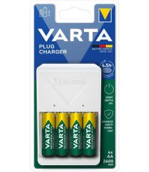 VARTA Зарядное устройство Varta Plug Charger 2хNI MH AA2600 мАч