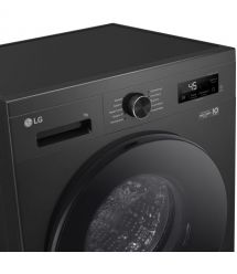 LG Стиральная машина, фронтальная, 7 кг, A+++, антрацит