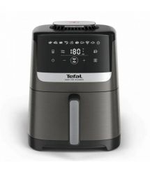 Tefal Мультипечь Easy Fry Silence, 1670Вт, чаша-5л, сенсорное управл., пластик, нерж. сталь, черный