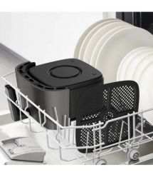 Tefal Мультипечь Easy Fry Silence, 1670Вт, чаша-5л, сенсорное управл., пластик, нерж. сталь, черный