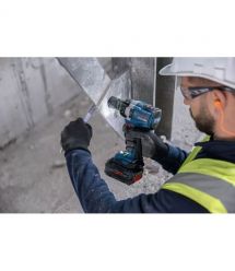 Bosch Гайковерт ударный GDS 18V-750C 18В 2x8А·час до 3000об·мин 270/380/750Нм квадрат 1/2" ЗП GAL1880CV кейс Bluetooth 1.7кг