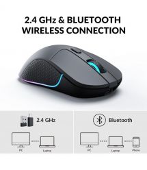 Keychron Мышь M3 BT/WL/USB-A/USB-C, черный