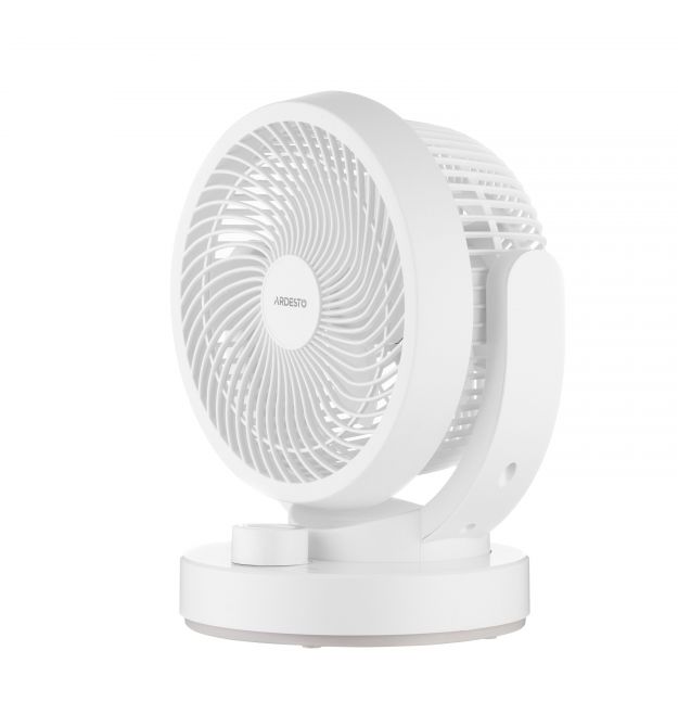 ARDESTO Вентилятор FT-B25W настольный, 15см, 30Вт, белый