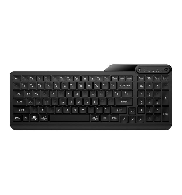 HP Клавиатура мембранная HP 460 Multi-Device 102key, BT, EN/UK, чёрный