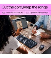 HP Клавиатура мембранная HP 460 Multi-Device 102key, BT, EN/UK, чёрный