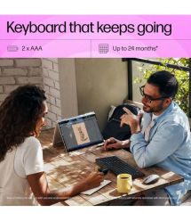 HP Клавиатура мембранная HP 460 Multi-Device 102key, BT, EN/UK, чёрный
