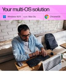 HP Клавиатура мембранная HP 460 Multi-Device 102key, BT, EN/UK, чёрный
