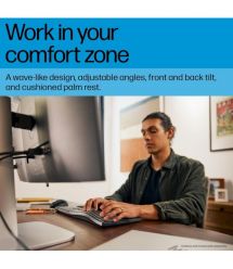 HP Клавиатура мембранная HP 680 Comfort Dual-Mode 111key, BT, EN/UK, чёрный