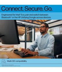 HP Клавиатура мембранная HP 680 Comfort Dual-Mode 111key, BT, EN/UK, чёрный