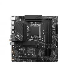 MSI Материнcкая плата PRO B760M-A WIFI DDR4 s1700 B760 4xDDR4 M.2 HDMI DP WiFi BT mATX