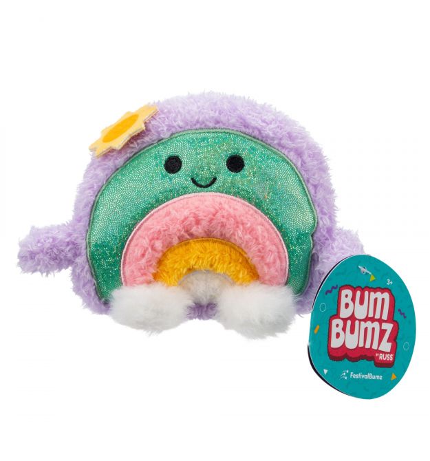 BumBumz Мягкая игрушка FestivalBumz Радуга Рори, 11см