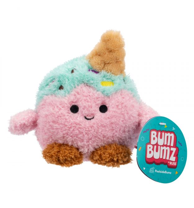 BumBumz Мягкая игрушка PoolsideBumz Мороженое Изабелла, 11см