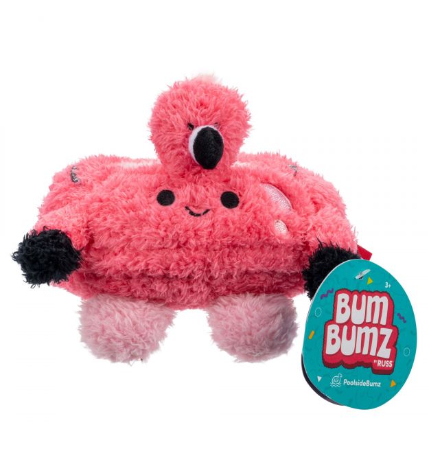 BumBumz Мягкая игрушка PoolsideBumz Тюб Фламинго Тамара, 11см