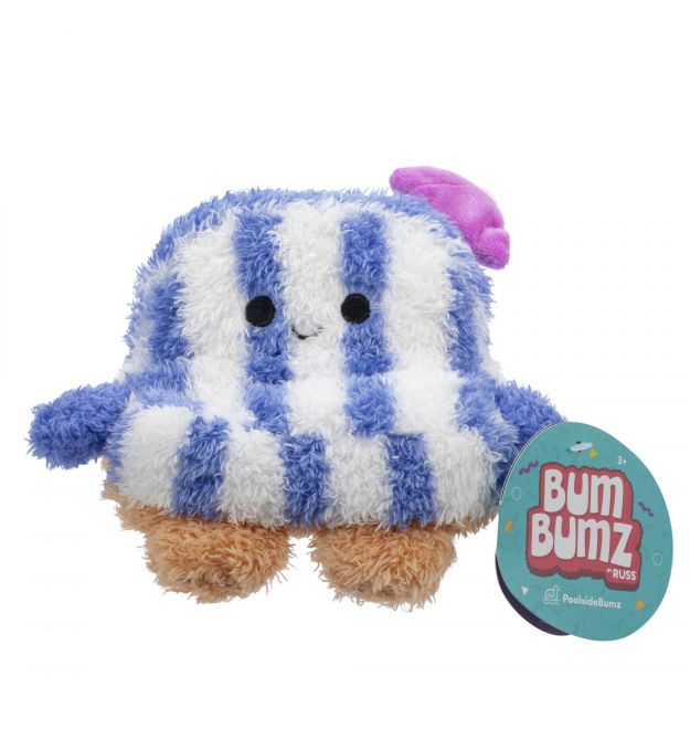 BumBumz Мягкая игрушка PoolsideBumz Лежак Седрик, 11см