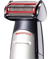 BaByliss Набор для стрижки Babyliss для головы, усов, бороды,носа и тела, сеть+акум., насадок-10, серебристый