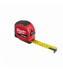 Milwaukee Рулетка Slimline S8-26/25, 8мх25мм, с фиксатором сматывания, АБС-пластик