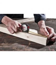 Milwaukee Рулетка C3/16, 3мх16мм, с фиксатором сматывания, АБС-пластик