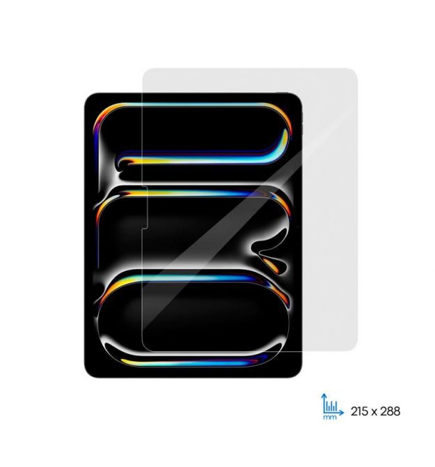 2E Защитное стекло для iPad Pro 13" (2024), 2.5D, прозрачный