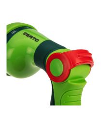 Verto Ороситель ручной, пистолетный, 1/2"-3/4", 10 функций, регулировка напора/распила воды, держатель двухкомпонентный