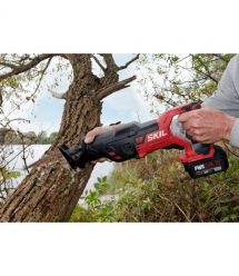 Skil Пила сабельная аккумуляторная 3480 CB XP 20В 1х5А·час пропил 265мм ход 29мм 2.9кг