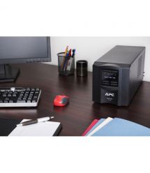 APC ИБП Smart-UPS 750VA/500W, LCD, USB, 8xC13