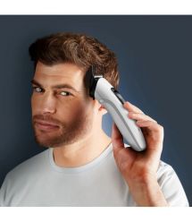 Rowenta Триммер Trim&Style для бороды, усов и головы, сеть+акум., насадок-7, сталь, белый