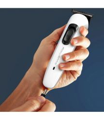 Rowenta Триммер Trim&Style для бороды, усов и головы, сеть+акум., насадок-7, сталь, белый