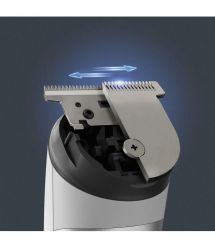 Rowenta Триммер Trim&Style для бороды, усов и головы, сеть+акум., насадок-7, сталь, белый
