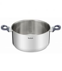 Tefal Кастрюля Daily Cook с крышкой, 24см, нержавеющая сталь, алюминий, бакелит