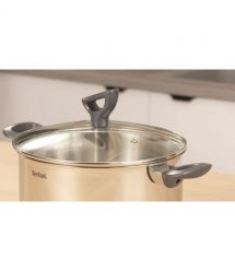 Tefal Кастрюля Daily Cook с крышкой, 24см, нержавеющая сталь, алюминий, бакелит
