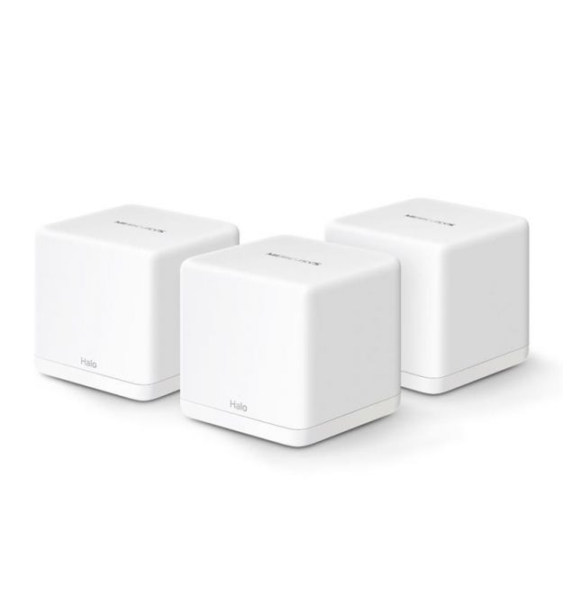 Mercusys Система WiFi-Mesh Halo H60X AX1500, 3xGE LAN/WAN, 3мод