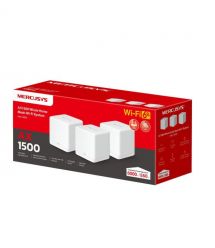 Mercusys Система WiFi-Mesh Halo H60X AX1500, 3xGE LAN/WAN, 3мод