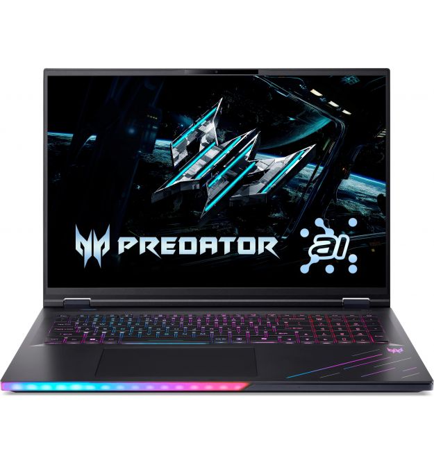 Acer Ноутбук Predator Helios 18 PH18-73 18" WQXGA IPS, Intel U9-275HX, 64GB, F2TB, NVD5080-16, Lin, черный