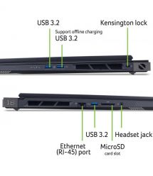 Acer Ноутбук Predator Helios 18 PH18-73 18" WQXGA IPS, Intel U9-275HX, 64GB, F2TB, NVD5080-16, Lin, черный