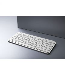 Keychron Клавиатура мембраная B1 Pro, USB/WL/BT, ivory white