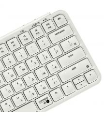 Keychron Клавиатура мембраная B1 Pro, USB/WL/BT, ivory white